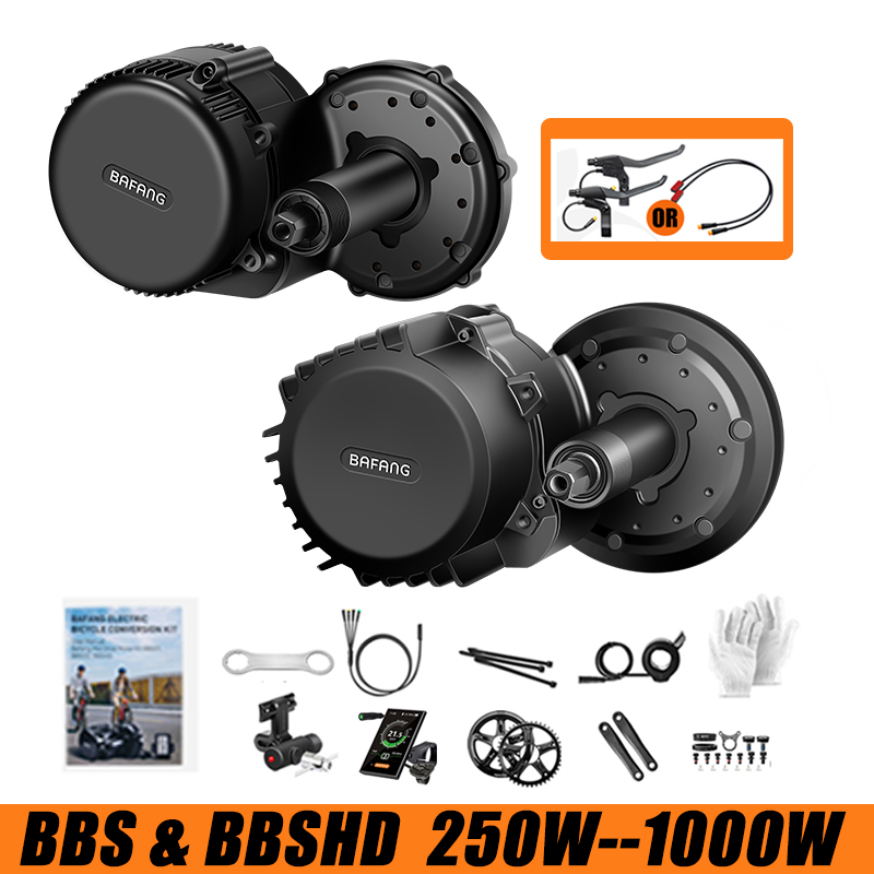 Bafang Bbs02B 48V 750W Mid Drive Kit - Bafang 36V 48V E-bisiklet Motoru 250W