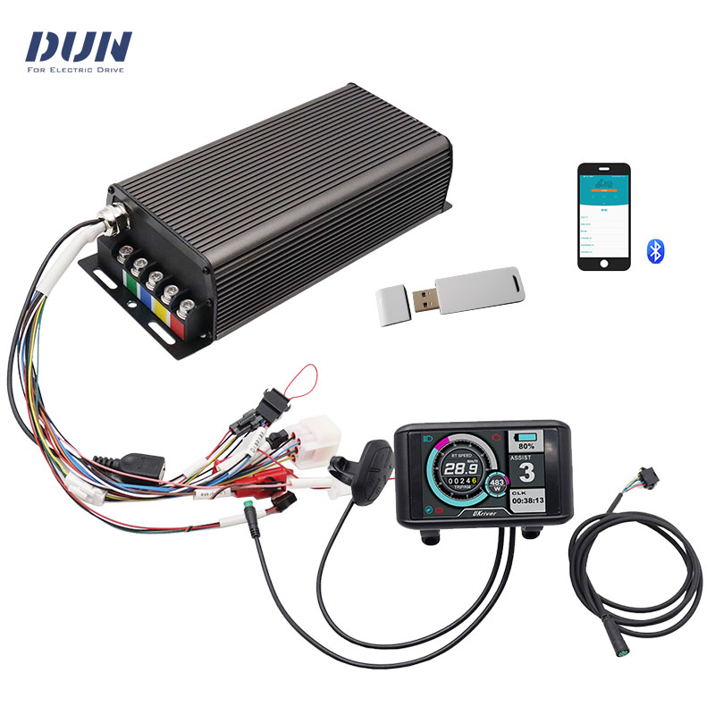 Bldc Controller 72V 150A Sabvoton - QS Spoke Motor için UKC1 TFT