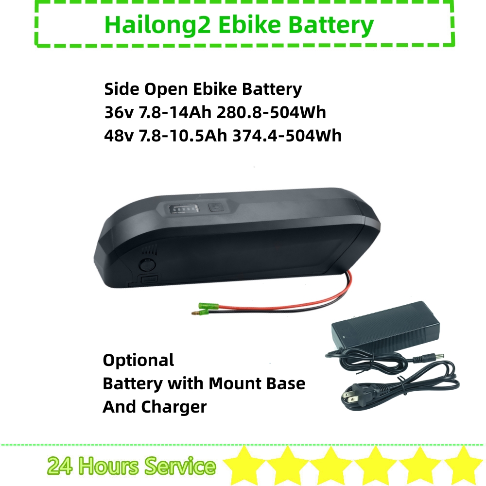 Ebike Battery 48V 20Ah Hailong - 36V Ebike pil Hailong 2 yan