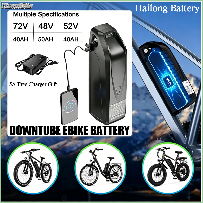 Ebike Battery 48V 20Ah Hailong - Elektrikli Bisiklet Bataryası Hailong 48V 72V