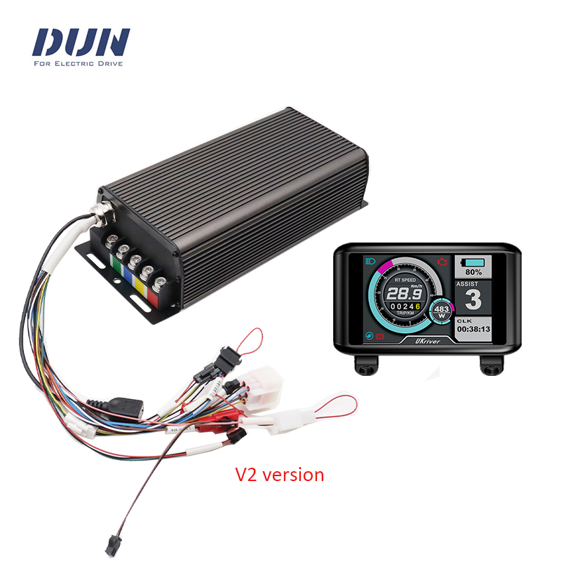 QS Spoke Motor için UKC1 TFT E - Bldc Controller 72V 150A Sabvoton incelemesi ve fiyatı