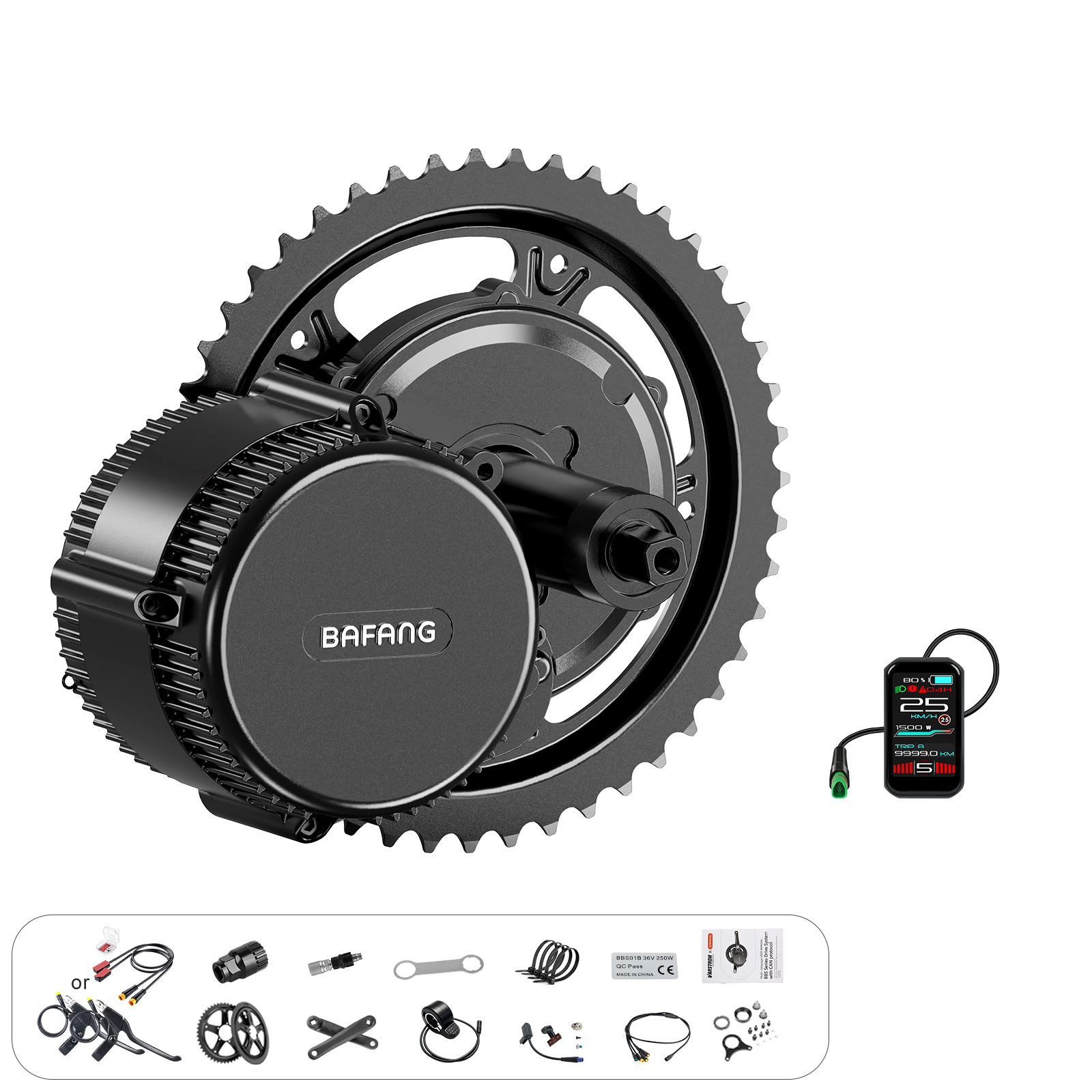 Bafang 750W 48V Orta Motor Kit - Bafang Bbs02B 48V 750W Mid Drive Kit incelemesi ve fiyatı