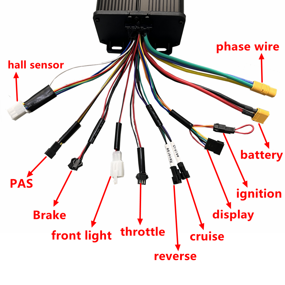 NBP 20 inç 48-72v 2000W 170/19 - 72V 5000W Hub Motor Kit incelemesi ve fiyatı