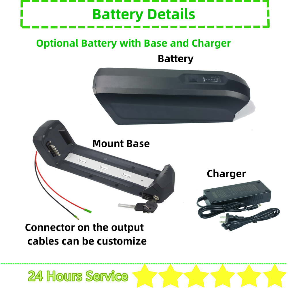36V Ebike pil Hailong 2 yan aç - Ebike Battery 48V 20Ah Hailong incelemesi ve fiyatı