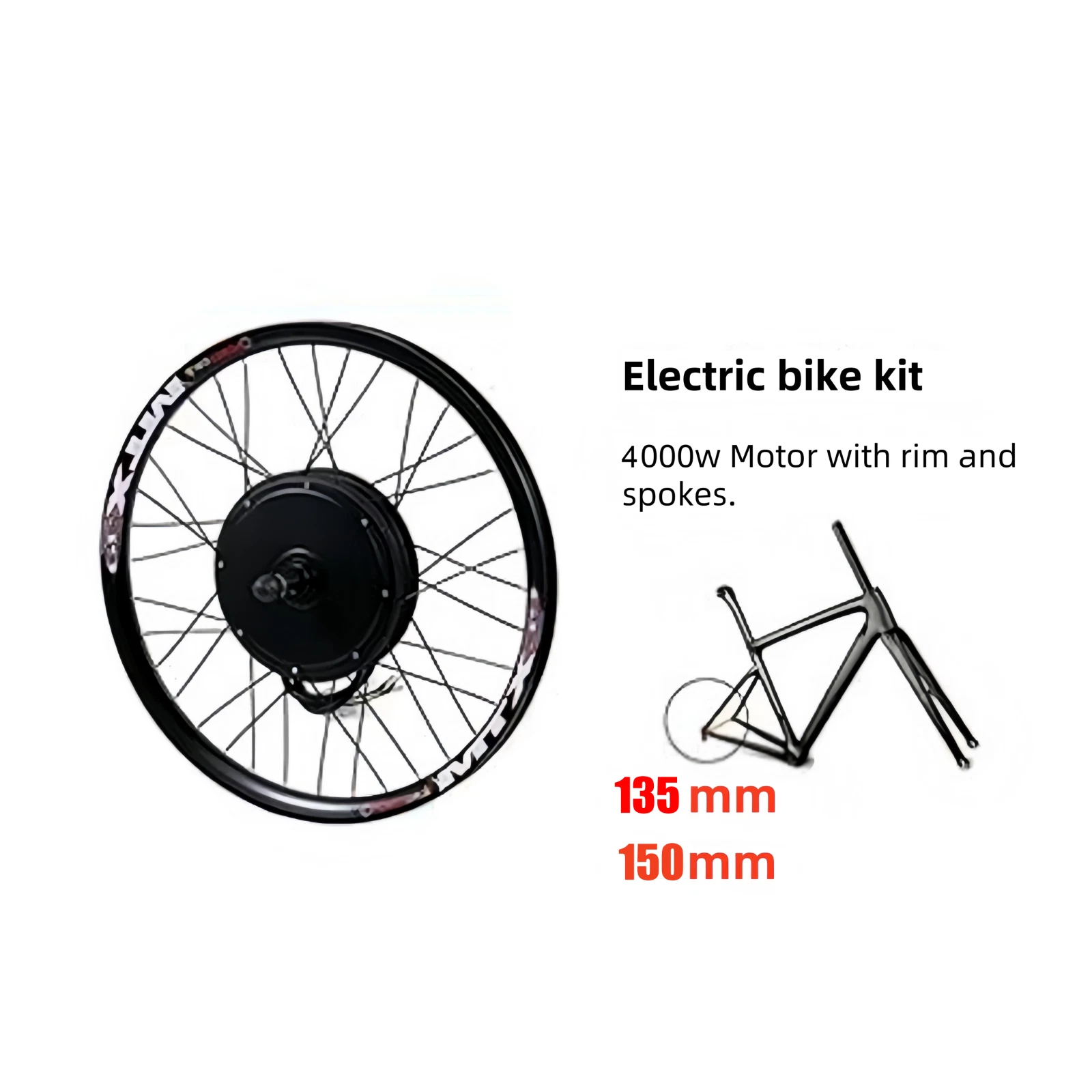 Elektrikli Bisiklet Arka Teker - 72V 5000W Hub Motor Kit incelemesi ve fiyatı