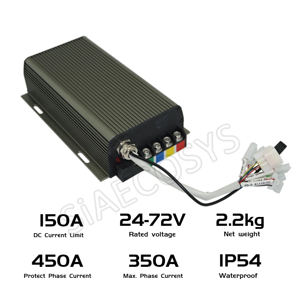 Sabvoton SVMC72150 72V 150A Si - Bldc Controller 72V 150A Sabvoton incelemesi ve fiyatı