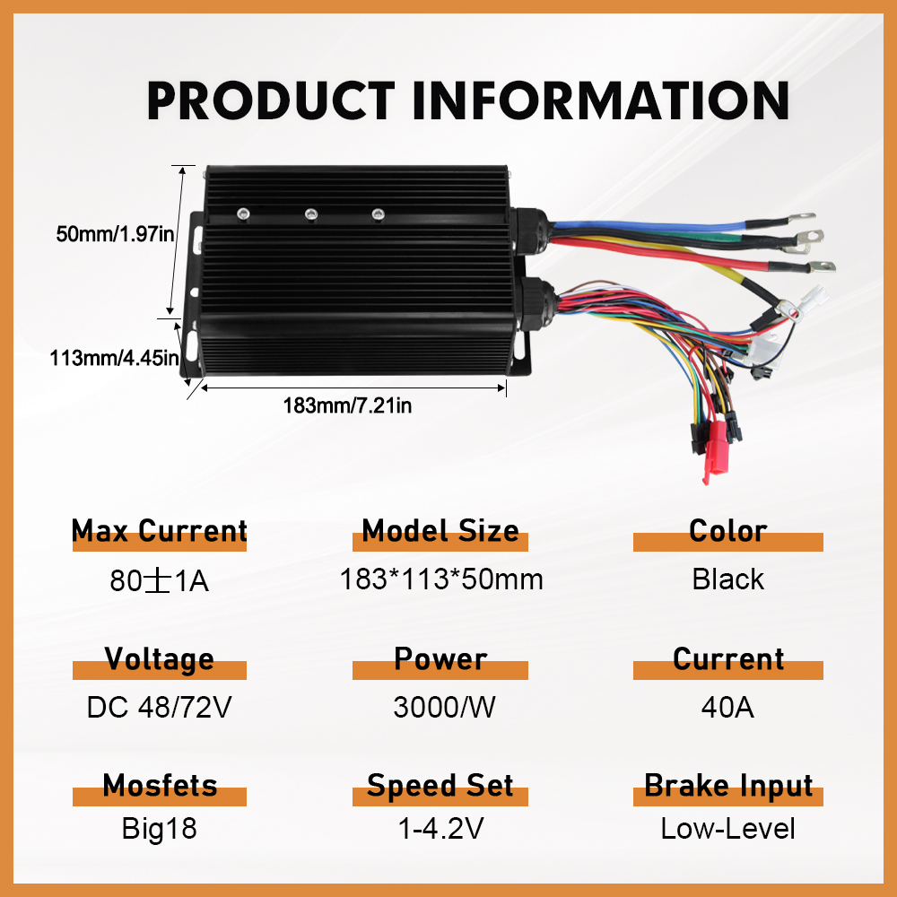 Elektrikli Bisiklet 3 Modlu Si - 72V 5000W Hub Motor Kit incelemesi ve fiyatı